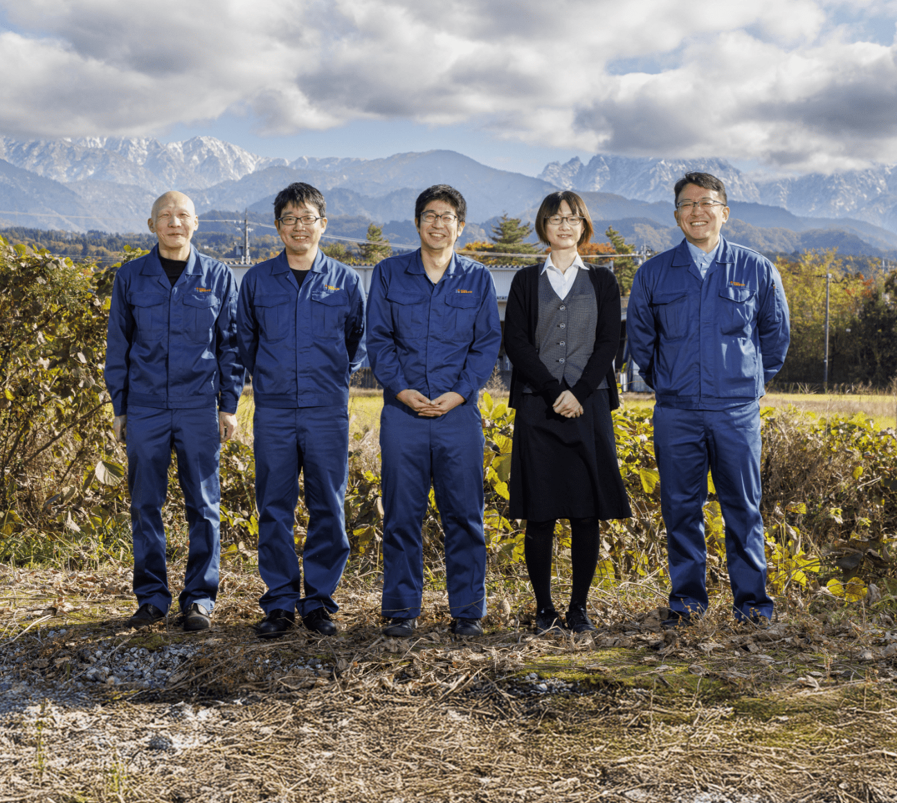 社員の集合写真